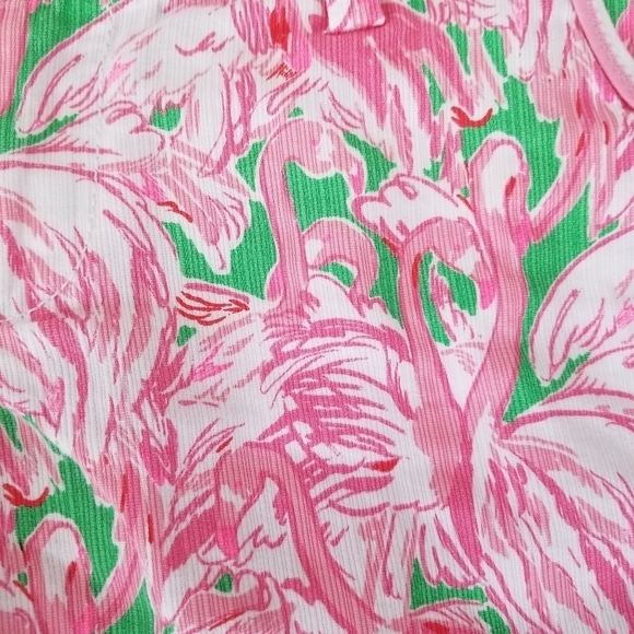 Lilly Pulitzer The Callahan Short Size 00 Pink Colony Flamingo Print - Picture 8 of 13